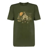 T-shirt with print Pavlychko m.535 khaki viscose TM Yaroslav